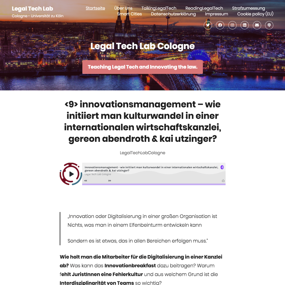 Hochschulgruppe Legal-Tech Köln