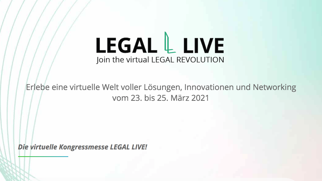 Legal Live Messe 2021