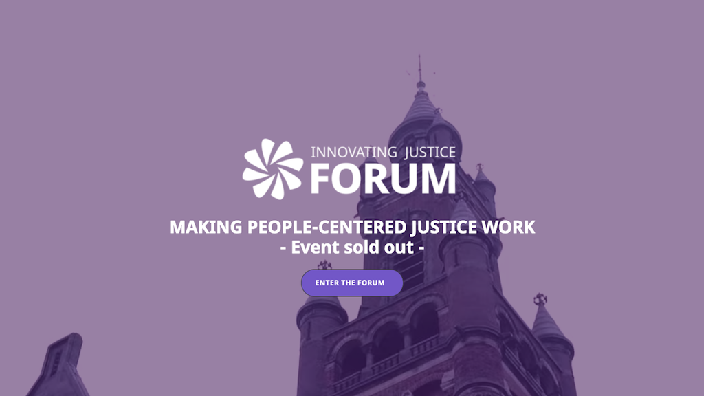 Innovating Justice Forum 2021 & Legal Design