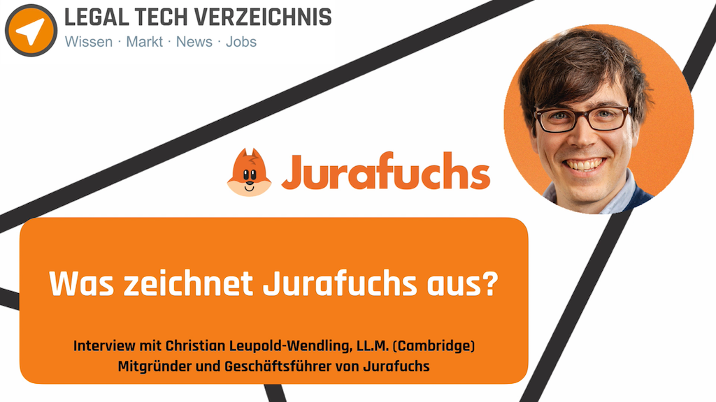 Interview mit Christian Leupold-Wendling von der juristischen Lern-App Jurafuchs