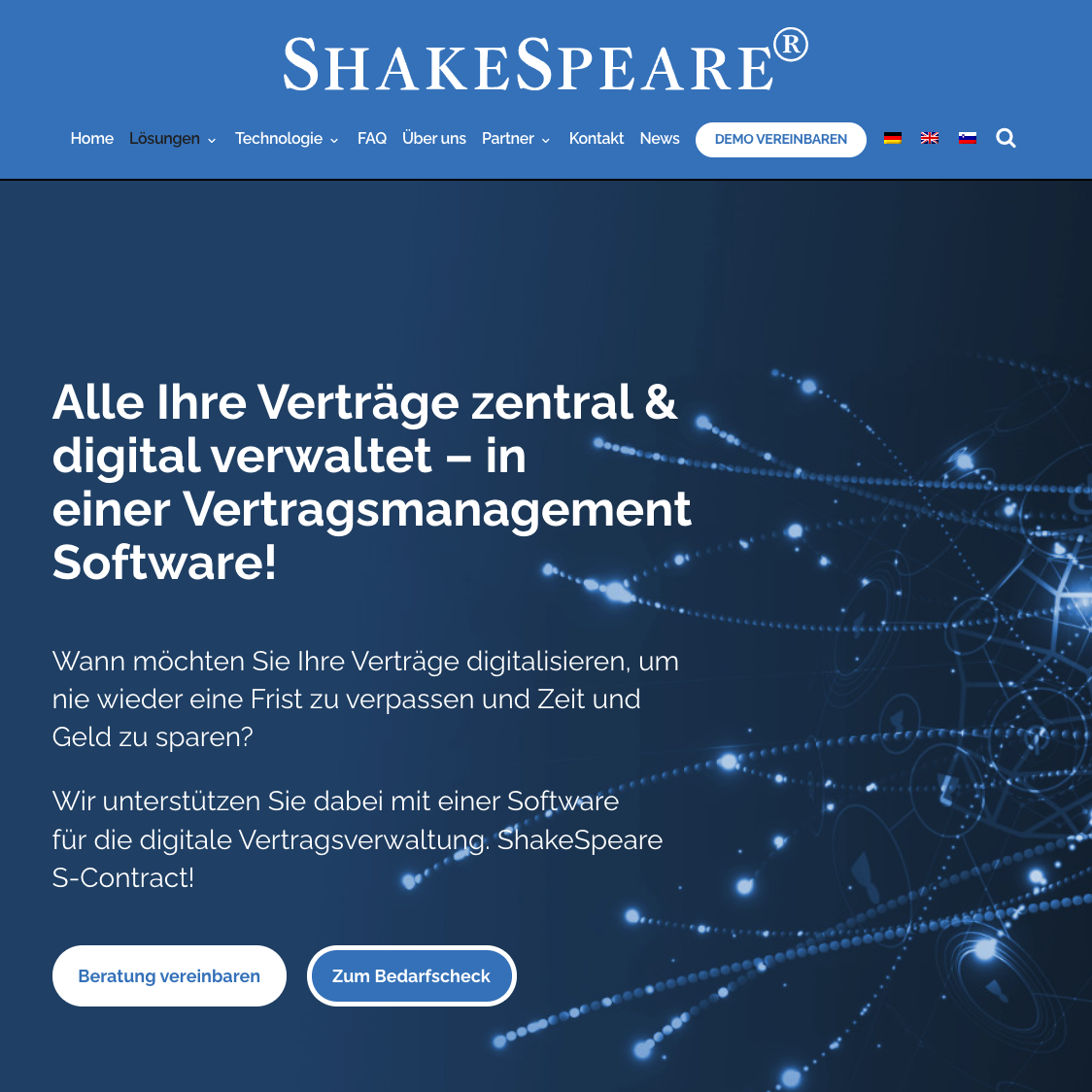 ShakeSpeare® S-Contract