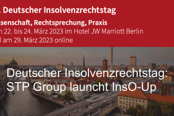 20. Deutscher Insolvenzrechtstag: STP Group launcht InsO-Up