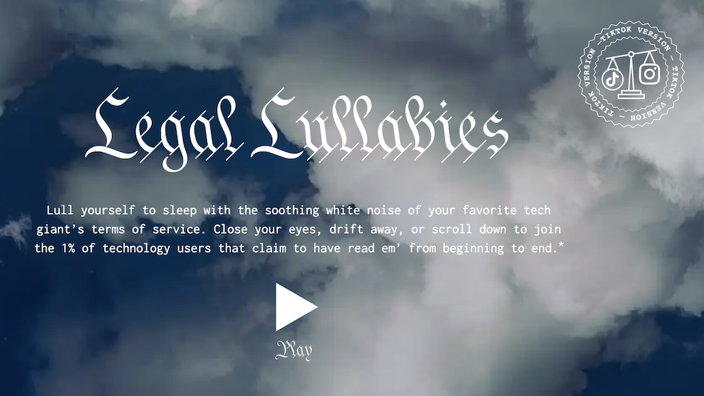 Legal Lullabies