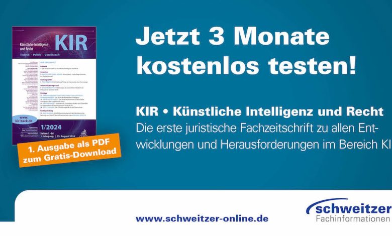 KIR - Künstliche Intelligenz und Recht