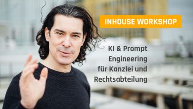 INHOUSE WORKSHOP – KI & Prompt Engineering für Kanzlei und Rechtsabteilung